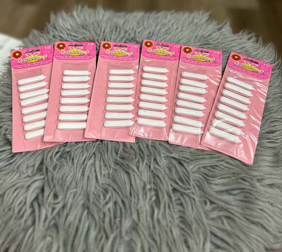 Bow-tique Accessories - Bow-tique Small Plastic Hair Clips (8-Pack, 6 Sets)